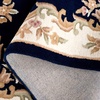 image:imageSAFAVIEH Area Rug 8x10  Aubusson Collection  Large  Olive amp Ivory Handmade Wool Ideal for Living Room Bedroom Dining Space AUB301XNavyIvory