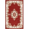 image:imageSAFAVIEH Area Rug 8x10  Aubusson Collection  Large  Olive amp Ivory Handmade Wool Ideal for Living Room Bedroom Dining Space AUB301XRustIvory