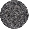 image:imageSAFAVIEH Area Rug 8x10  Braided Collection  Large  Orange amp Rust Handmade Cotton Reversible Ideal for Living Room Bedroom Dining Space BRD210ABlackIvory