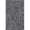 image:imageSAFAVIEH Area Rug 8x10  Braided Collection  Large  Orange amp Rust Handmade Cotton Reversible Ideal for Living Room Bedroom Dining Space BRD210ABlackIvory