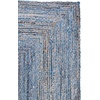 image:imageSAFAVIEH Area Rug 8x10  Cape Cod Collection  Large  Beige amp Multi Handmade Jute amp Cotton Woven Braided Design CAP202BBlueNatural