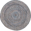 image:imageSAFAVIEH Area Rug 8x10  Cape Cod Collection  Large  Beige amp Multi Handmade Jute amp Cotton Woven Braided Design CAP202BBlueNatural