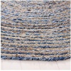 image:imageSAFAVIEH Area Rug 8x10  Cape Cod Collection  Large  Beige amp Multi Handmade Jute amp Cotton Woven Braided Design CAP202BBlueNatural