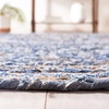 image:imageSAFAVIEH Area Rug 8x10  Cape Cod Collection  Large  Beige amp Multi Handmade Jute amp Cotton Woven Braided Design CAP202BBlueNatural