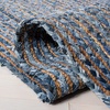 image:imageSAFAVIEH Area Rug 8x10  Cape Cod Collection  Large  Beige amp Multi Handmade Jute amp Cotton Woven Braided Design CAP202BBlueNatural