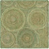 image:imageSAFAVIEH Area Rug 8x10  Cape Cod Collection  Large  Blue amp Natural Handmade Jute amp Cotton Boho Braided Design Ideal for Living Room Bedroom Office Dining Space CAP203MGreenNatural