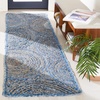 image:imageSAFAVIEH Area Rug 8x10  Cape Cod Collection  Large  Blue amp Natural Handmade Jute amp Cotton Boho Braided Design Ideal for Living Room Bedroom Office Dining Space CAP203MBlueNatural