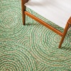 image:imageSAFAVIEH Area Rug 8x10  Cape Cod Collection  Large  Blue amp Natural Handmade Jute amp Cotton Boho Braided Design Ideal for Living Room Bedroom Office Dining Space CAP203MGreenNatural