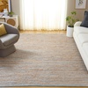 image:imageSAFAVIEH Area Rug 8x10  Cape Cod Collection  Large  Yellow amp Natural Handmade Jute amp Cotton Ideal for Living Room Bedroom Dining Space CAP236CBlueNatural