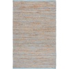 image:imageSAFAVIEH Area Rug 8x10  Cape Cod Collection  Large  Yellow amp Natural Handmade Jute amp Cotton Ideal for Living Room Bedroom Dining Space CAP236CBlueNatural