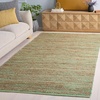 image:imageSAFAVIEH Area Rug 8x10  Cape Cod Collection  Large  Yellow amp Natural Handmade Jute amp Cotton Ideal for Living Room Bedroom Dining Space CAP236CGreenNatural