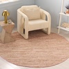 image:imageSAFAVIEH Area Rug 8x10  Cape Cod Collection  Large  Yellow amp Natural Handmade Jute amp Cotton Ideal for Living Room Bedroom Dining Space CAP236CPinkNatural