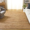 image:imageSAFAVIEH Area Rug 8x10  Cape Cod Collection  Large  Yellow amp Natural Handmade Jute amp Cotton Ideal for Living Room Bedroom Dining Space CAP236CYellowNatural