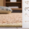 image:imageSAFAVIEH Area Rug 8x10  Cape Cod Collection  Large  Yellow amp Natural Handmade Jute amp Cotton Ideal for Living Room Bedroom Dining Space CAP236CYellowNatural
