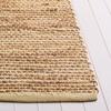 image:imageSAFAVIEH Area Rug 8x10  Cape Cod Collection  Large  Yellow amp Natural Handmade Jute amp Cotton Ideal for Living Room Bedroom Dining Space CAP236CYellowNatural
