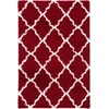 image:imageSAFAVIEH Area Rug 8x10  Dallas Shag Collection  Large  Beige amp Ivory Trellis Pattern NonShedding amp Easy Cleaning Plush Thick Pile Ideal for Living Room Bedroom Dining Space SGD257DRedIvory