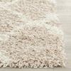 image:imageSAFAVIEH Area Rug 8x10  Dallas Shag Collection  Large  Beige amp Ivory Trellis Pattern NonShedding amp Easy Cleaning Plush Thick Pile Ideal for Living Room Bedroom Dining Space SGD257DBeigeIvory