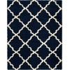 image:imageSAFAVIEH Area Rug 8x10  Dallas Shag Collection  Large  Beige amp Ivory Trellis Pattern NonShedding amp Easy Cleaning Plush Thick Pile Ideal for Living Room Bedroom Dining Space SGD257DNavyIvory