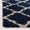 image:imageSAFAVIEH Area Rug 8x10  Dallas Shag Collection  Large  Beige amp Ivory Trellis Pattern NonShedding amp Easy Cleaning Plush Thick Pile Ideal for Living Room Bedroom Dining Space SGD257DNavyIvory