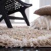 image:imageSAFAVIEH Area Rug 8x10  Dallas Shag Collection  Large  Beige amp Ivory Trellis Pattern NonShedding amp Easy Cleaning Plush Thick Pile Ideal for Living Room Bedroom Dining Space SGD257DBeigeIvory