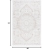 image:imageSAFAVIEH Area Rug 8x10  Ebony Collection  Large  Ivory amp Brown Traditional Design Ideal for Living Room Bedroom Office Dining Space EBN211TIvoryBrown
