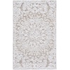 image:imageSAFAVIEH Area Rug 8x10  Ebony Collection  Large  Ivory amp Brown Traditional Design Ideal for Living Room Bedroom Office Dining Space EBN211TIvoryBrown