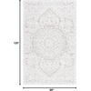 image:imageSAFAVIEH Area Rug 8x10  Ebony Collection  Large  Ivory amp Brown Traditional Design Ideal for Living Room Bedroom Office Dining Space EBN211TIvoryBrown