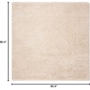 image:imageSAFAVIEH Area Rug 8x10  Fontana Shag Collection  Large  Ivory Solid Pattern NonShedding amp Easy Cleaning Ultra Plush Thick Pile Ideal for Living Room Bedroom Dining Space FNT800ACreme