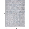 image:imageSAFAVIEH Area Rug 8x10  Harlow Collection  Large  Ivory amp Grey Beige Traditional Design Ideal for Living Room Bedroom Office Dining Space HAR163AIvory BlueGrey