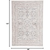 image:imageSAFAVIEH Area Rug 8x10  Harlow Collection  Large  Ivory amp Grey Beige Traditional Design Ideal for Living Room Bedroom Office Dining Space HAR163AIvoryGrey Beige