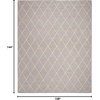 image:imageSAFAVIEH Area Rug 8x10  Natura Collection  Large  Ivory amp Ivory Handmade Wool amp Viscose Ideal for Living Room Bedroom Dining Space NAT310AGrey