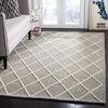 image:imageSAFAVIEH Area Rug 8x10  Natura Collection  Large  Ivory amp Ivory Handmade Wool amp Viscose Ideal for Living Room Bedroom Dining Space NAT310AGrey
