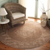 image:imageSAFAVIEH Area Rug 8x10  Vintage Collection  Large  Turquoise amp Multi Viscose Distressed Design Slip Resistant Ideal for Living Room Bedroom Office Dining Space VTG1122220Taupe