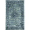 image:imageSAFAVIEH Area Rug 8x10  Vintage Collection  Large  Turquoise amp Multi Viscose Distressed Design Slip Resistant Ideal for Living Room Bedroom Office Dining Space VTG1122220TurquoiseMulti