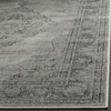 image:imageSAFAVIEH Area Rug 8x10  Vintage Collection  Large  Turquoise amp Multi Viscose Distressed Design Slip Resistant Ideal for Living Room Bedroom Office Dining Space VTG1122220Light Blue