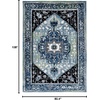 image:imageSAFAVIEH Area Rug 8x10  Vintage Hamadan Collection  Large  Blue amp Red Traditional Oriental Medallion Design NonShedding amp Easy Cleaning Ideal for Living Room Bedroom Dining Space VTH259MBlueLight Green
