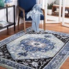 image:imageSAFAVIEH Area Rug 8x10  Vintage Hamadan Collection  Large  Blue amp Red Traditional Oriental Medallion Design NonShedding amp Easy Cleaning Ideal for Living Room Bedroom Dining Space VTH259MBlueLight Green
