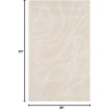image:imageSAFAVIEH Florida Shag Collection Area Rug  8 x 10 Light Blue amp Cream NonShedding amp Easy Care 12inch Thick Ideal for High Traffic Areas in Living Room Bedroom SG4716011Creme
