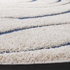 image:imageSAFAVIEH Florida Shag Collection Area Rug  8 x 10 Light Blue amp Cream NonShedding amp Easy Care 12inch Thick Ideal for High Traffic Areas in Living Room Bedroom SG4716011CreamBlue