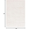 image:imageSAFAVIEH Florida Shag Collection Area Rug  8 x 10 Light Blue amp Cream NonShedding amp Easy Care 12inch Thick Ideal for High Traffic Areas in Living Room Bedroom SG4716011Creme