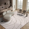 image:imageSAFAVIEH Florida Shag Collection Area Rug  8 x 10 Light Blue amp Cream NonShedding amp Easy Care 12inch Thick Ideal for High Traffic Areas in Living Room Bedroom SG4716011CreamBeige