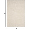 image:imageSAFAVIEH Florida Shag Collection Area Rug  8 x 10 Light Blue amp Cream NonShedding amp Easy Care 12inch Thick Ideal for High Traffic Areas in Living Room Bedroom SG4716011Creme
