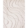 image:imageSAFAVIEH Florida Shag Collection Area Rug  8 x 10 Light Blue amp Cream NonShedding amp Easy Care 12inch Thick Ideal for High Traffic Areas in Living Room Bedroom SG4716011CreamBeige