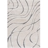image:imageSAFAVIEH Florida Shag Collection Area Rug  8 x 10 Light Blue amp Cream NonShedding amp Easy Care 12inch Thick Ideal for High Traffic Areas in Living Room Bedroom SG4716011CreamGrey