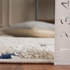 image:imageSAFAVIEH Florida Shag Collection Area Rug  8 x 10 Light Blue amp Cream NonShedding amp Easy Care 12inch Thick Ideal for High Traffic Areas in Living Room Bedroom SG4716011CreamBlue