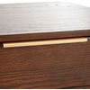 image:imageSAFAVIEH Home Collection Pierre BlackGold 2Drawer Rectangle Coffee Table Ideal for Living Room Office amp BedroomWalnutGold