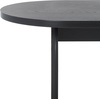 image:imageSAFAVIEH Home Collection Syura BrownBlack Ribbed Coffee TableBlack