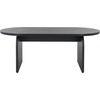 image:imageSAFAVIEH Home Collection Syura BrownBlack Ribbed Coffee TableBlack