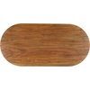 image:imageSAFAVIEH Home Collection Syura BrownBlack Ribbed Coffee TableNatural