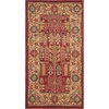 image:imageSAFAVIEH Mahal Collection Area Rug  51 x 77 Red amp Natural Traditional Oriental Design NonShedding amp Easy Care Ideal for High Traffic Areas in Living Room Bedroom MAH697ARedNatural